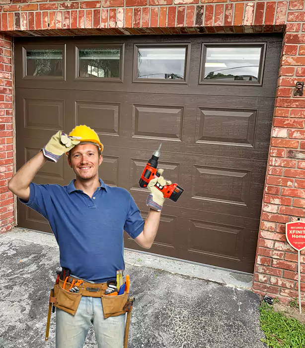 Single Garage Door Replacement Davie