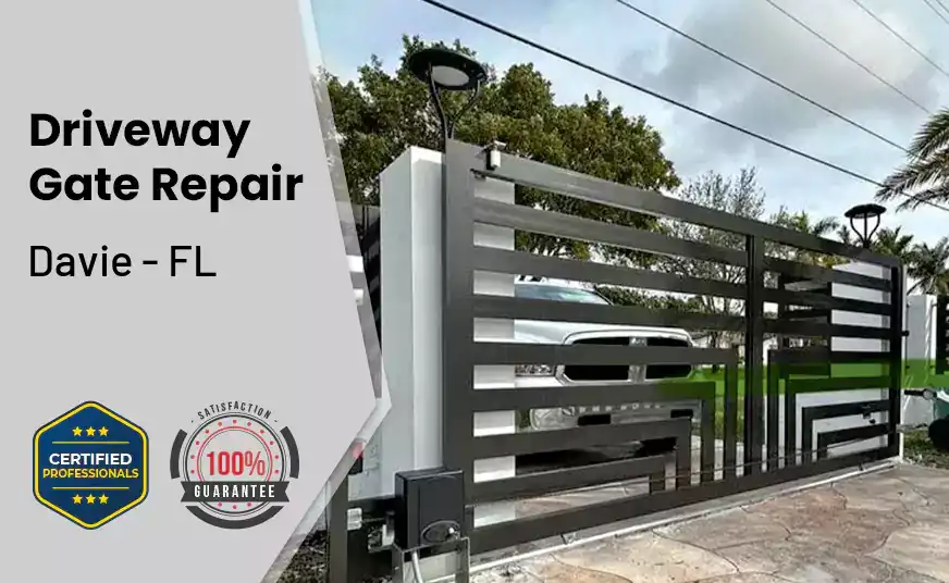 Driveway Gate Repair Davie - FL 