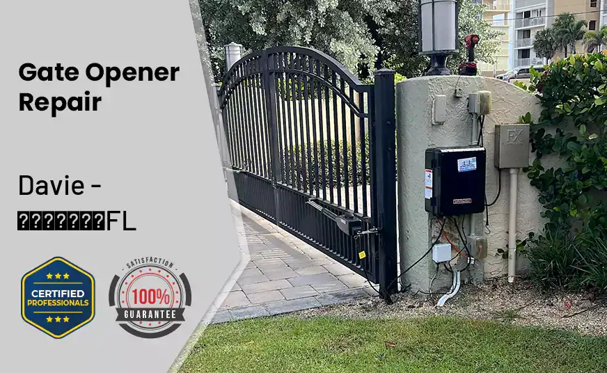 Gate Opener Repair Davie - FL 