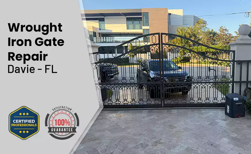  Wrought Iron Gate Repair Davie - FL 