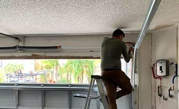 Garage Door Rail Replacement in Davie, FL