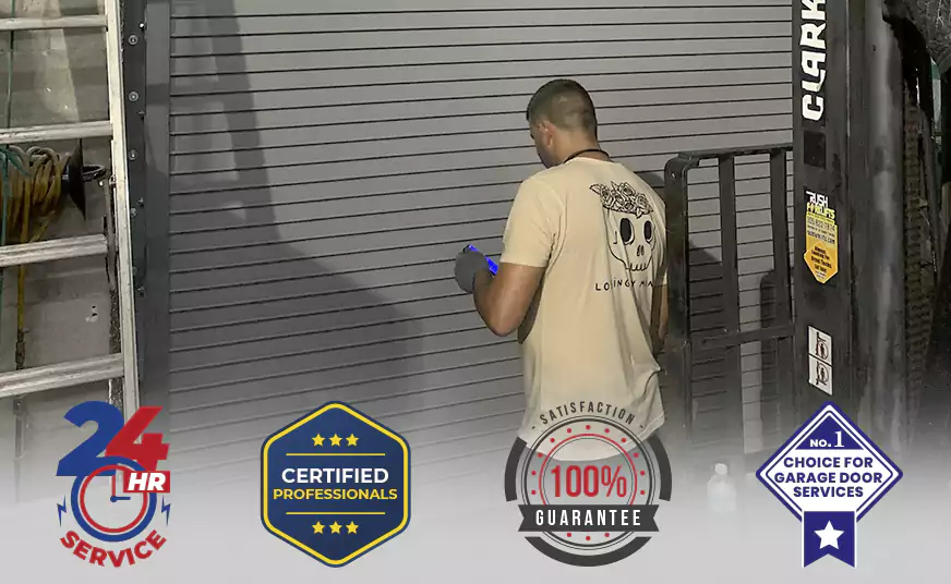 Garage Door Bottom Panel Repair in Davie, FL