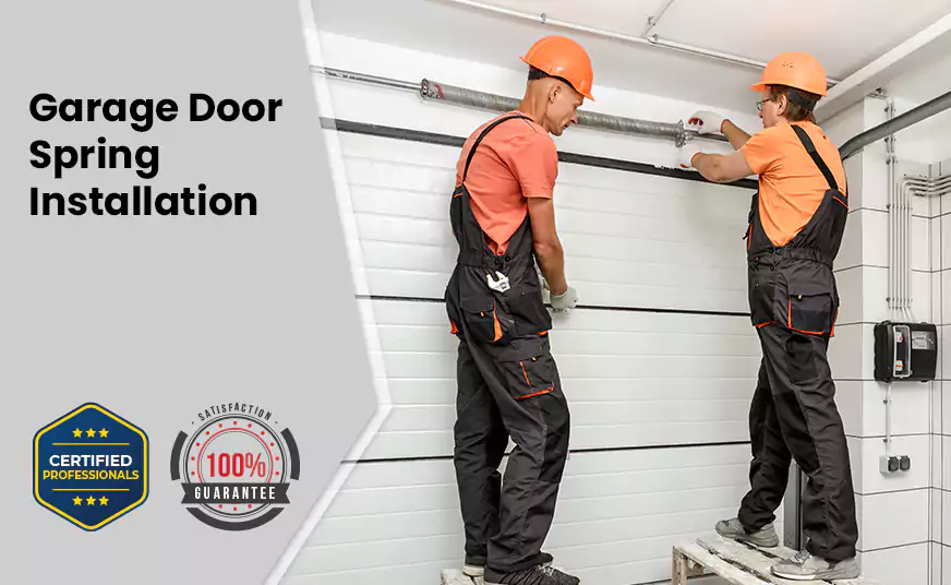 Garage Door Spring Installation in Davie, FL