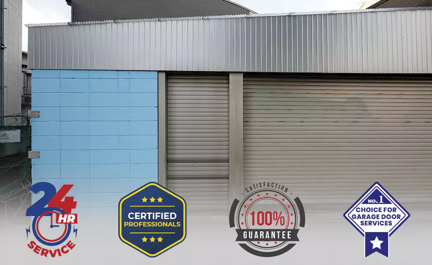 Commercial Metal Roll Up Garage Doors Installation in Davie, FL