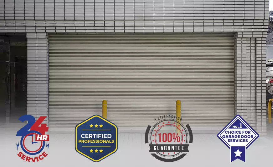 New Amarr Automatic Roll Up Garage Doors Installation in Davie, FL
