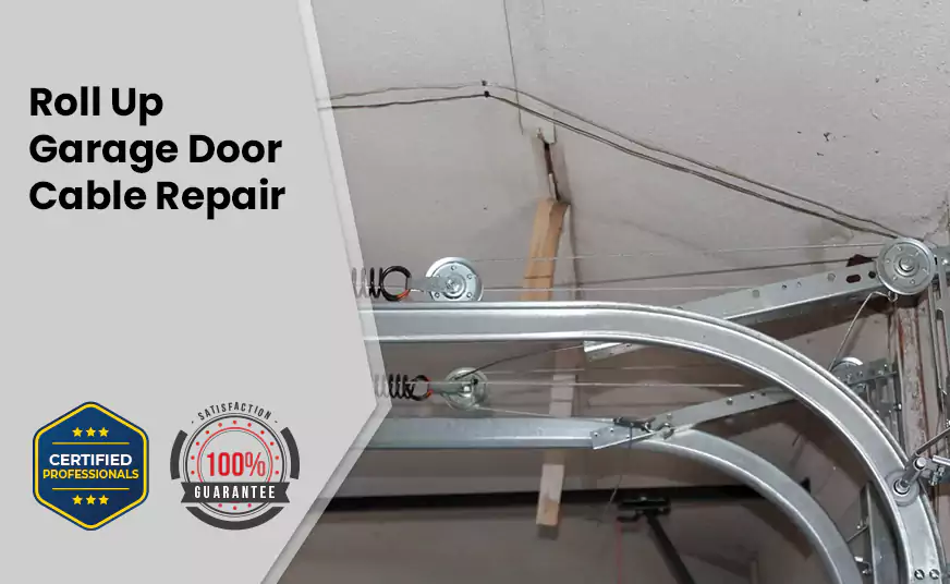 Roll Up Garage Door Cable Repair in Davie, FL